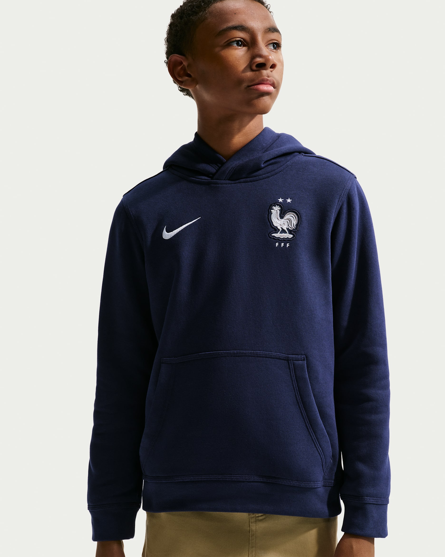 FFF Club — Blackened Blue/White