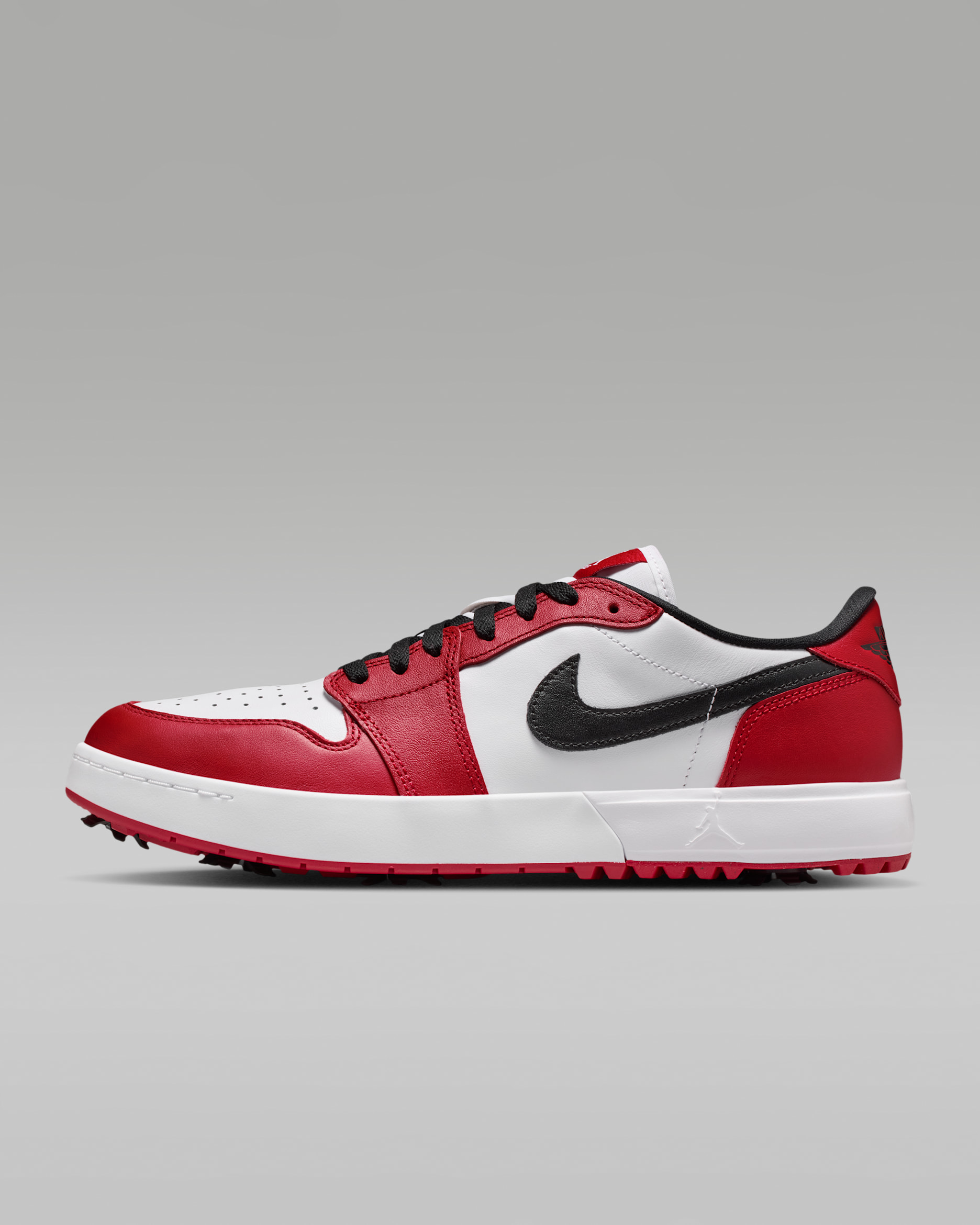 Air Jordan 1 Low G Spiked — Varsity Red/White/Black