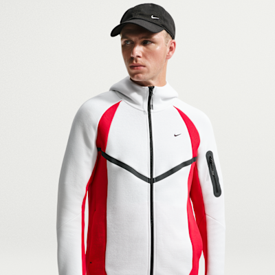 Nike Tech — Summit White/University Red/Black