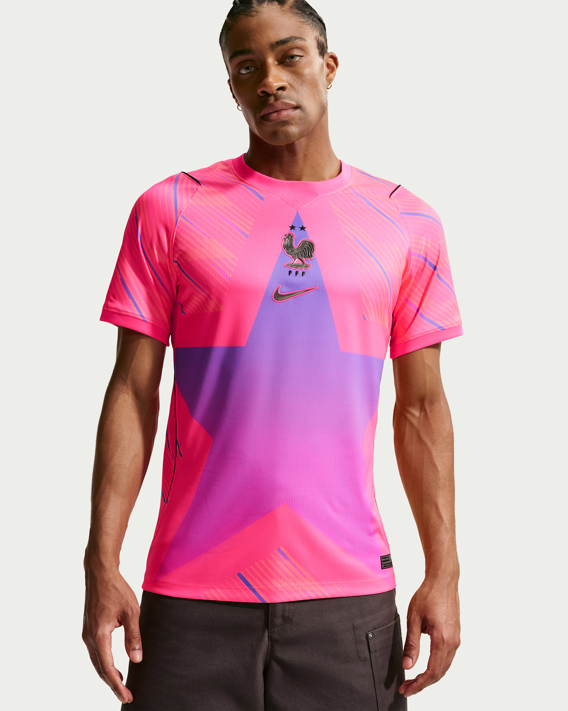 FFF 2026 Stadium Goalkeeper — Hyper Pink/Sunset Pulse/Bright Violet/Black