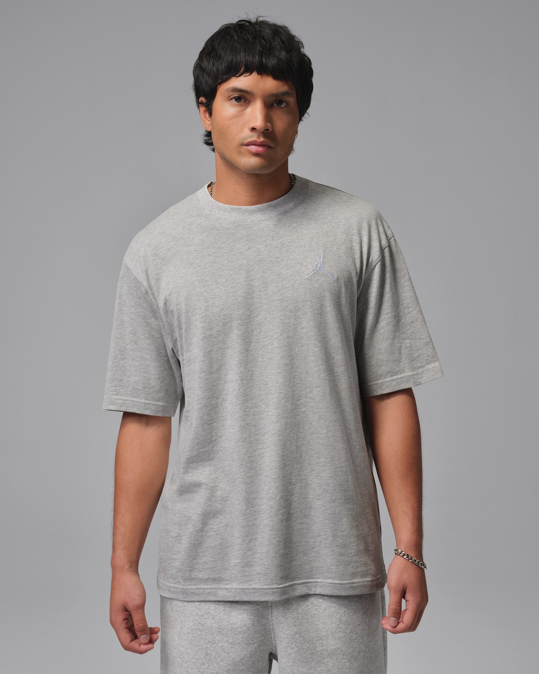 Jordan — Grey Heather/White