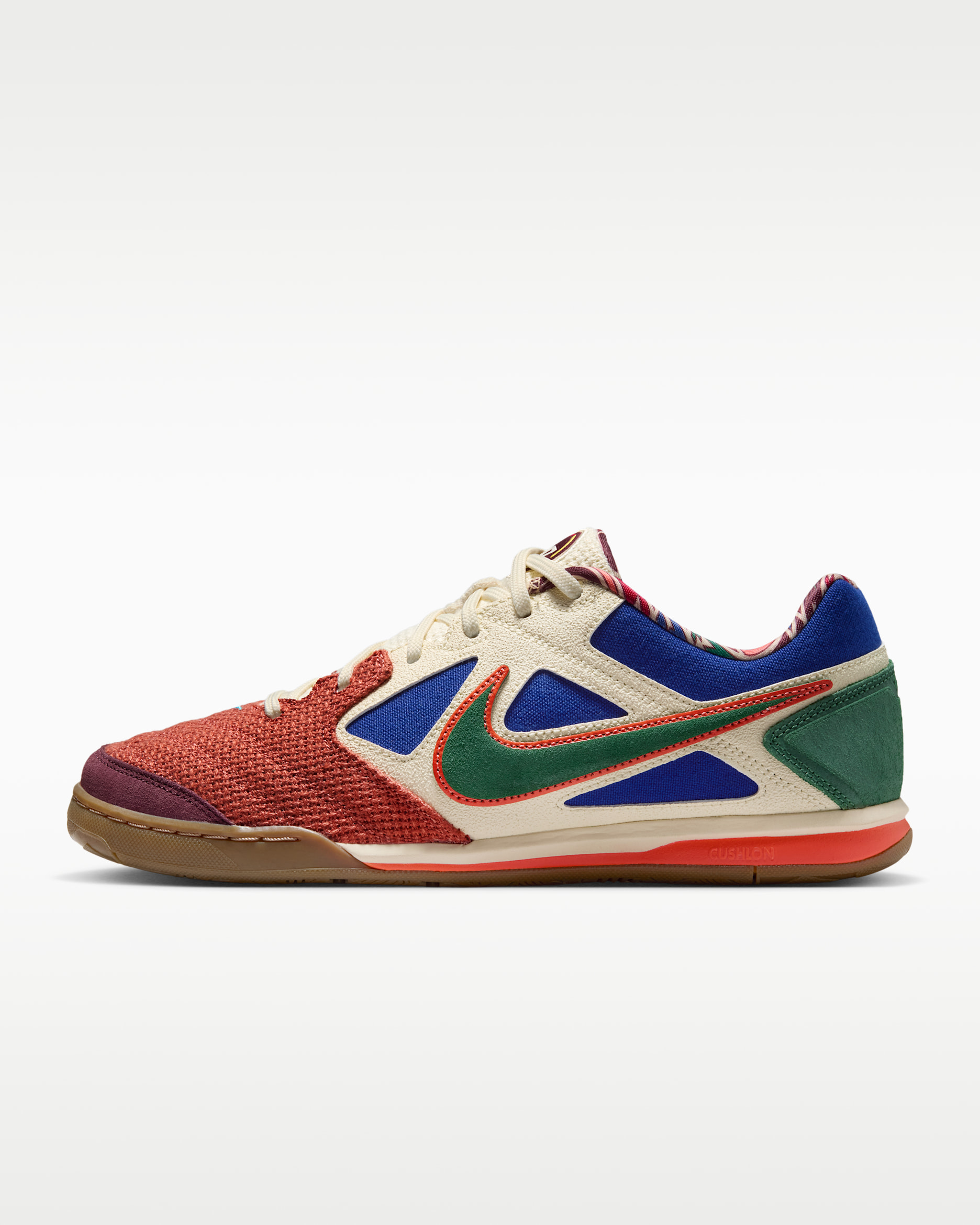 Nike Gato N7 — Coconut Milk/Dusty Peach/Deep Royal Blue/Fir