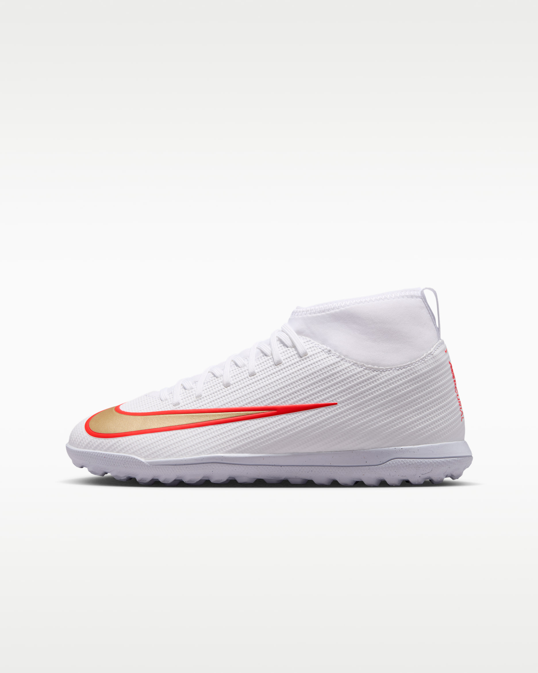 Nike Jr Mercurial Superfly 11 Club — White/Bright Crimson/Blur