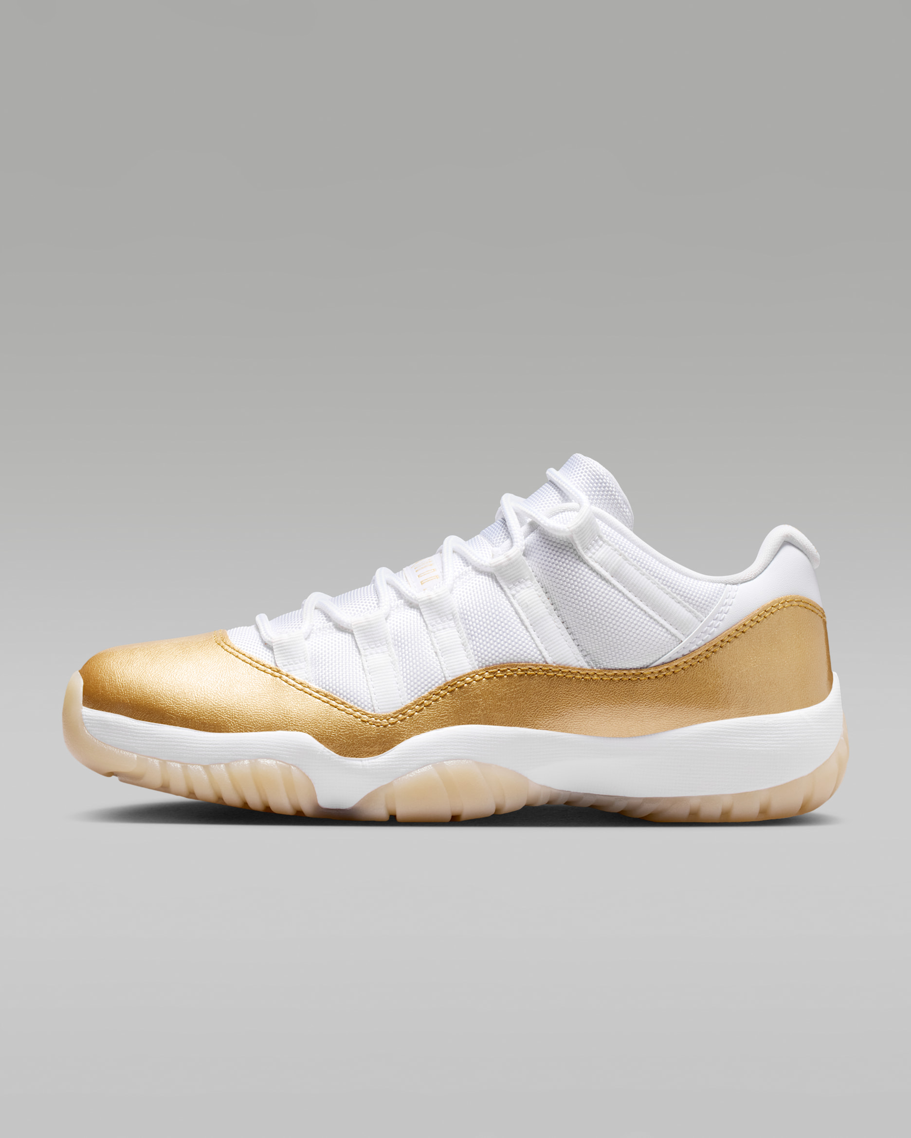 Air Jordan 11 Low 'Mother's Day' — White/Team Gold/Metallic Gold