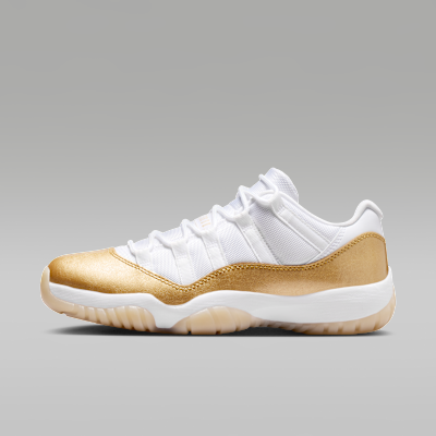 Air Jordan 11 Low 'Mother's Day' — White/Team Gold/Metallic Gold