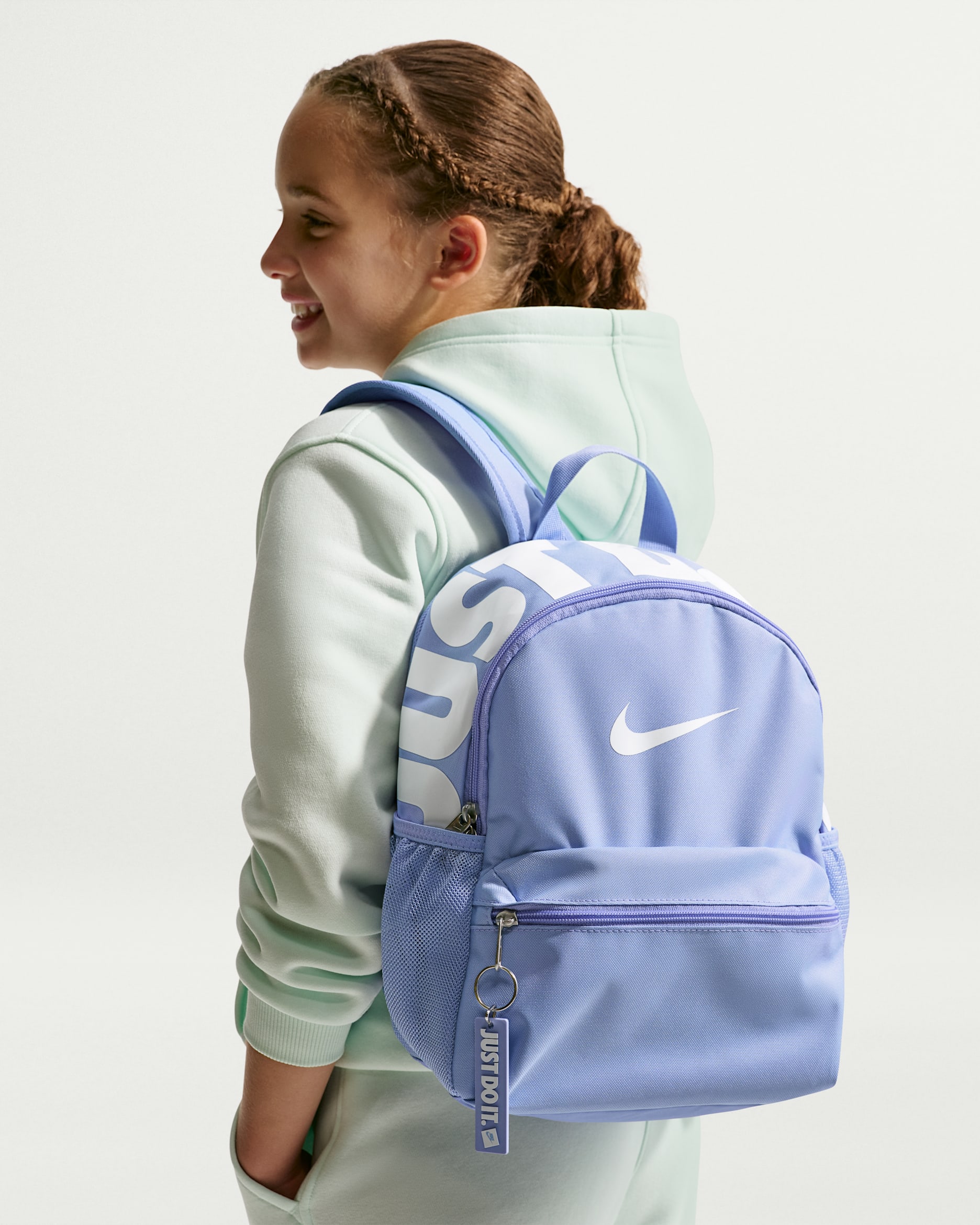 Nike JDI Backpack 2.0 — Light Thistle/Light Thistle/White