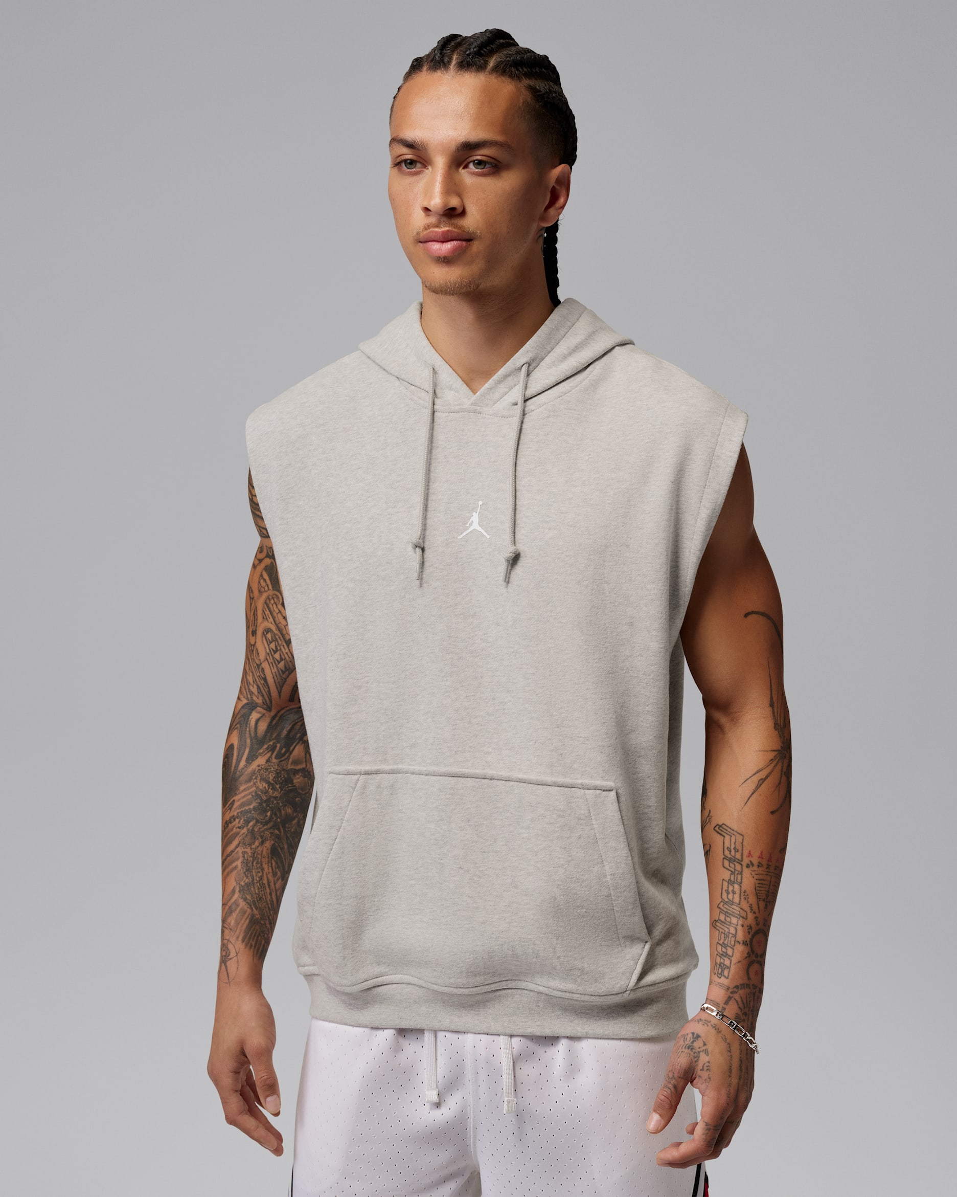 Jordan Sport Crossover — Grey Heather/White