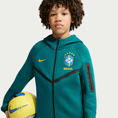 Brazil Tech Fleece — Geode Teal/Midwest Gold